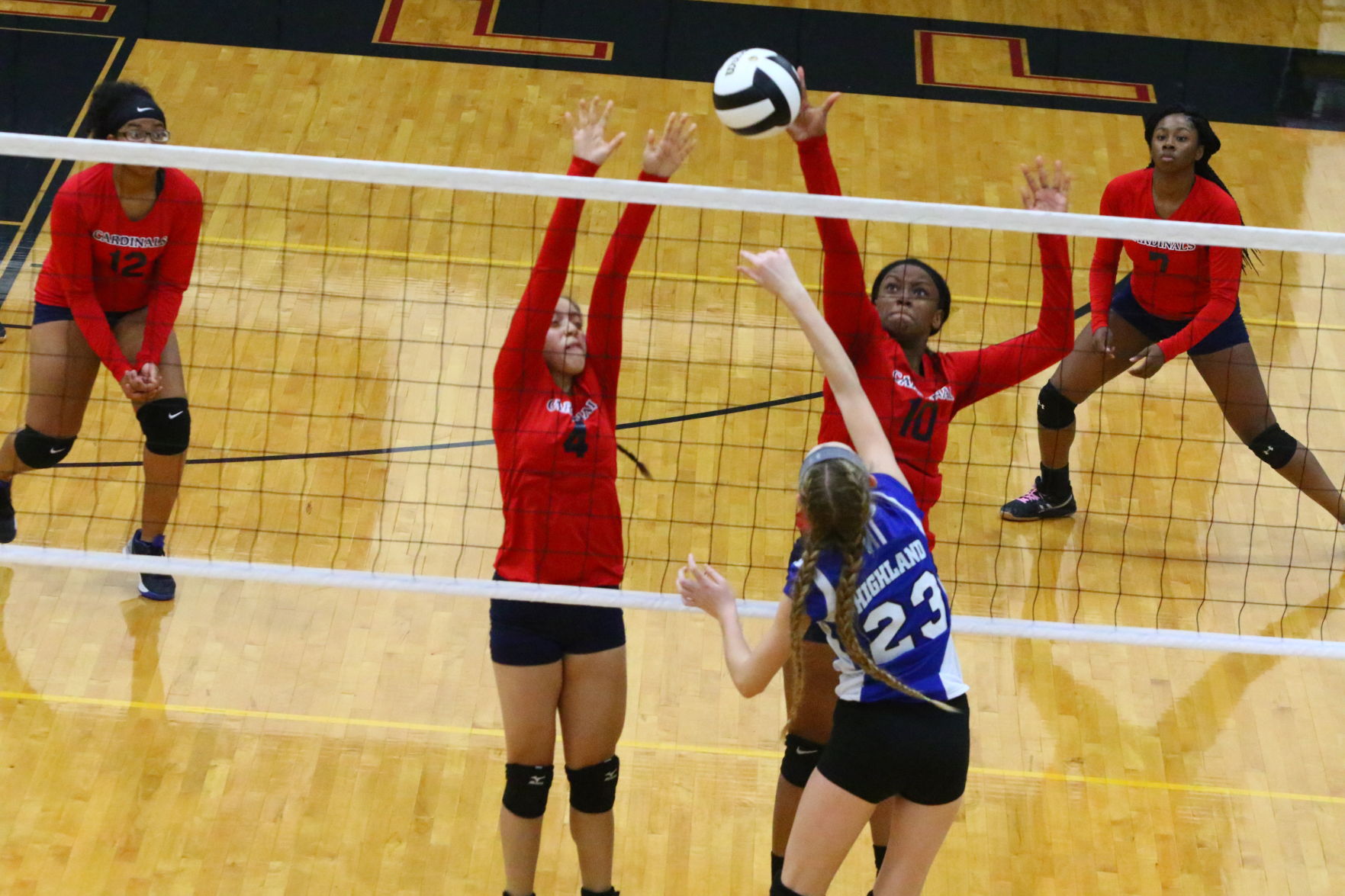 Gallery: Volleyball Sectional - East Chicago vs. Highland